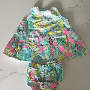 Lilly Pulitzer Baby Girls 3-6 Months Baby Lilly Shift Dress